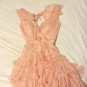 Sherri Hill Pink Cocktail